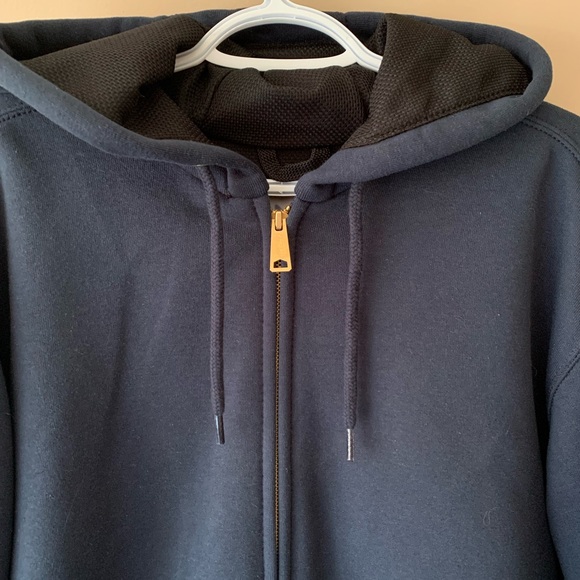 SOLD - Carhartt Men's Mid-weight Lined Water Repellent Sweatshirt Rain Defender - Picture 5 of 9